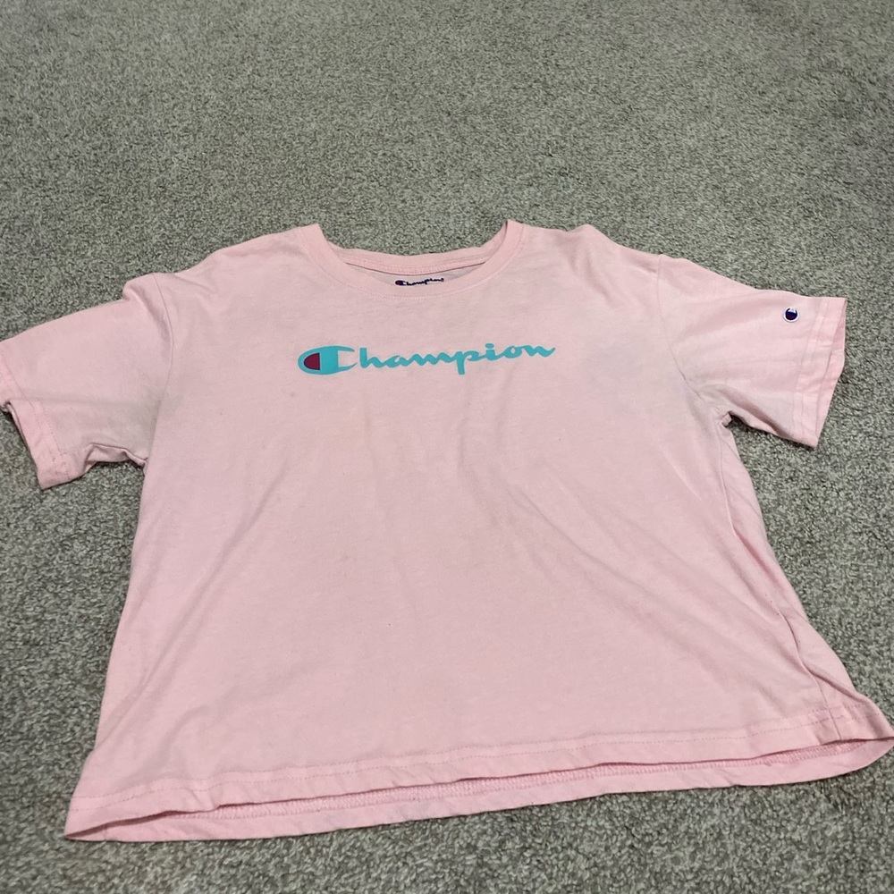 cropped champion tee